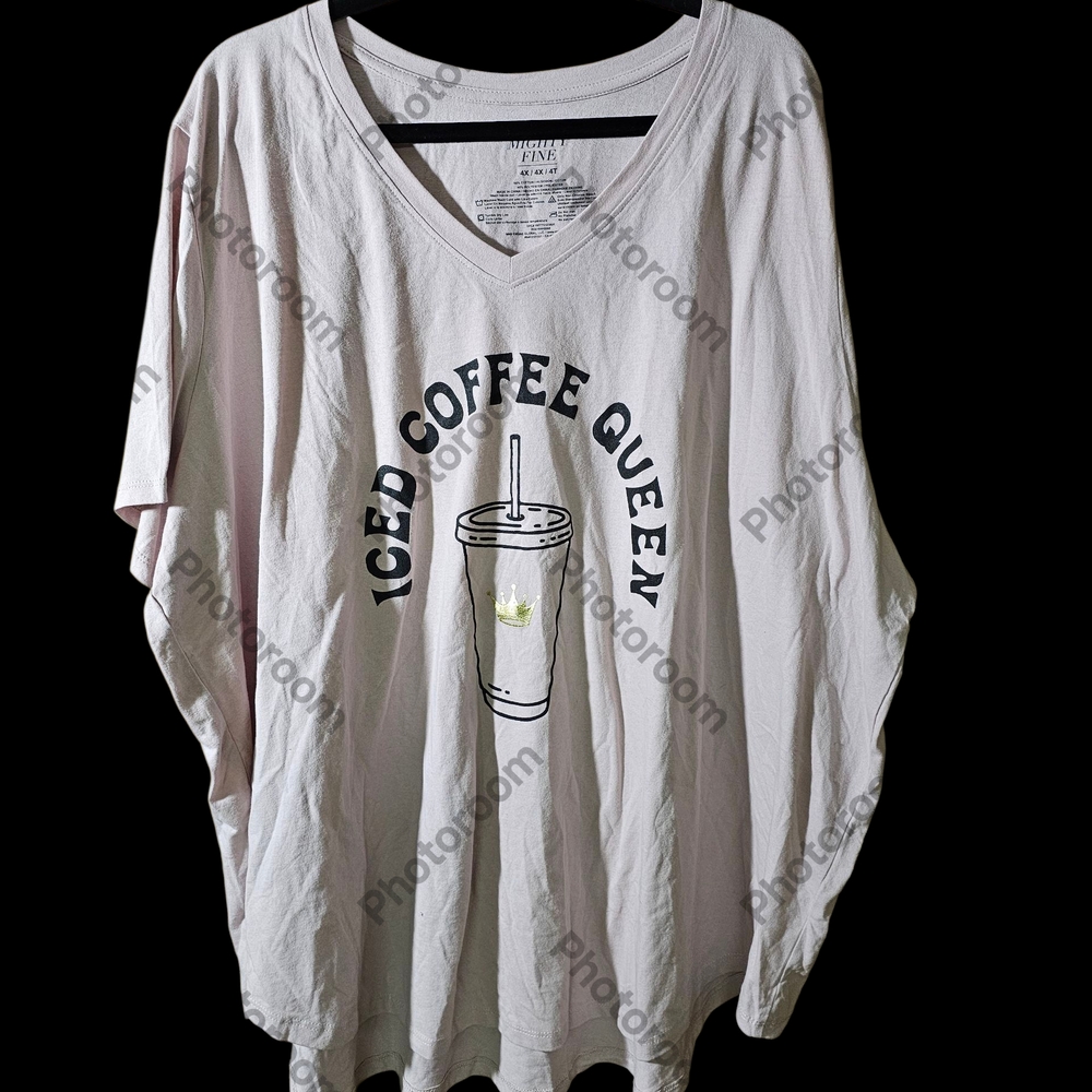 Mighty Fine Iced Coffee Queen Tee